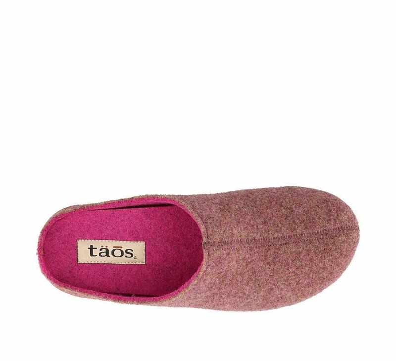 Birkenstock Woollery Clog Tresko Dame Rosa | NO 240UZG